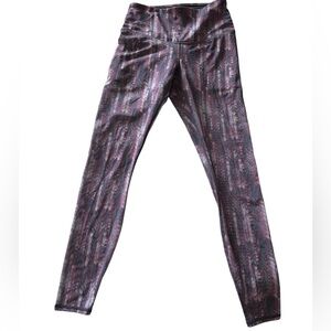 FABLETICS Women’s Highrise Leggings with Sheer Leg, size XS